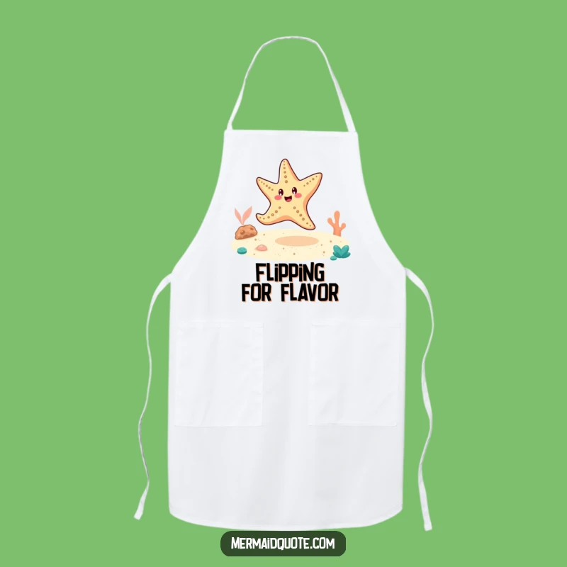 Funny Starfish Cartwheel Apron: Kitchen Fun, Perfect Funny Gift