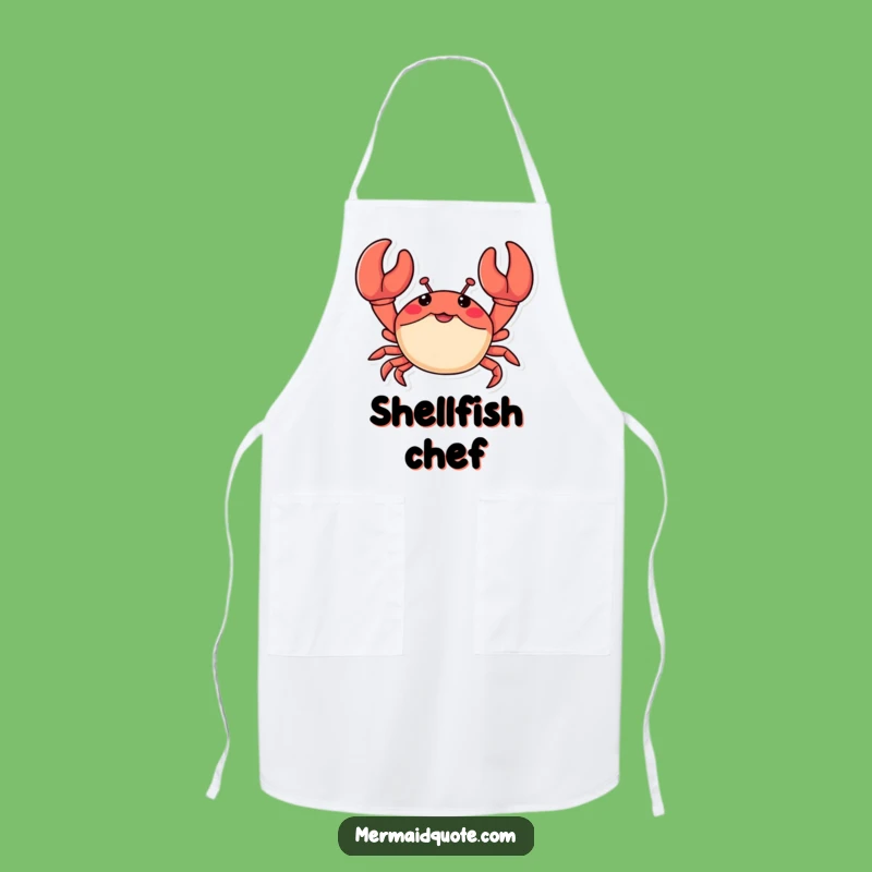 Funny Crab Claws Apron: Cheerful Kitchen Wear, Perfect Funny Gift