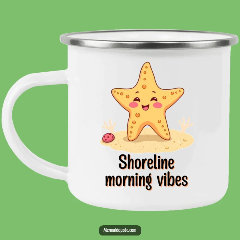 Durable Funny Starfish Dance Camping Mug: Your Ocean Adventure Companion