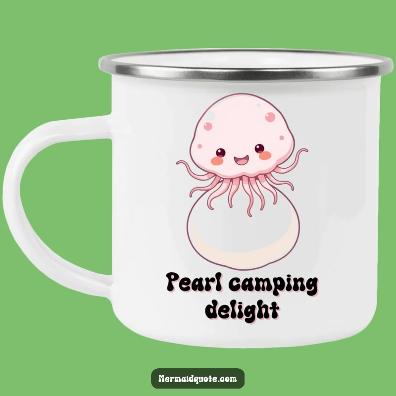 Funny Jellyfish Camping Mug: Bouncing Joy by the Campfire