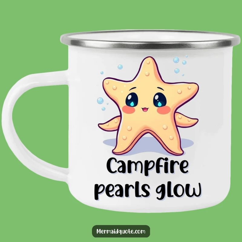 Funny Starfish Juggling Camping Mug: Ocean Adventure, A Unique Funny Gift
