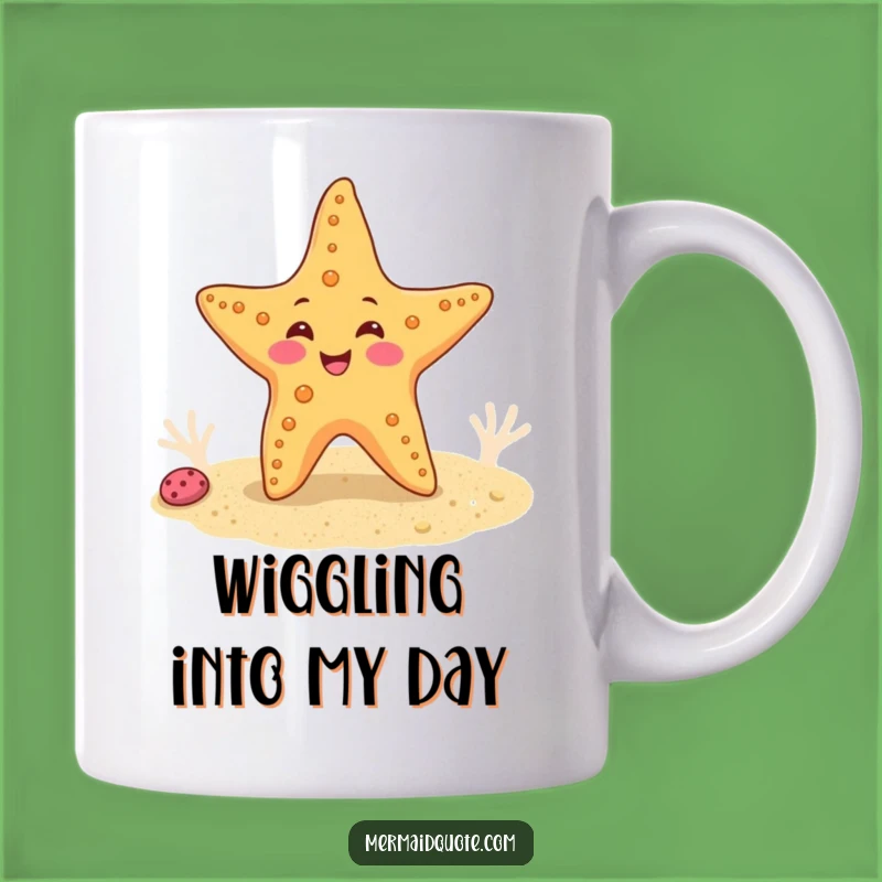 Funny Starfish Dance Mug: Add Ocean Humor to Your Morning Routine