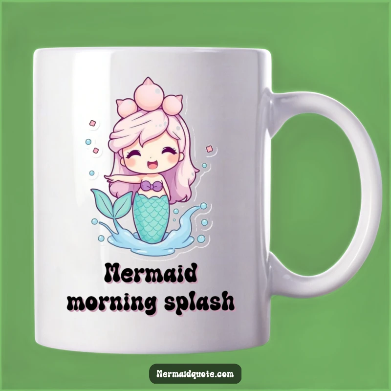 Funny Mermaid Splashing Water Mug: A Hilarious Gift from the Sea!