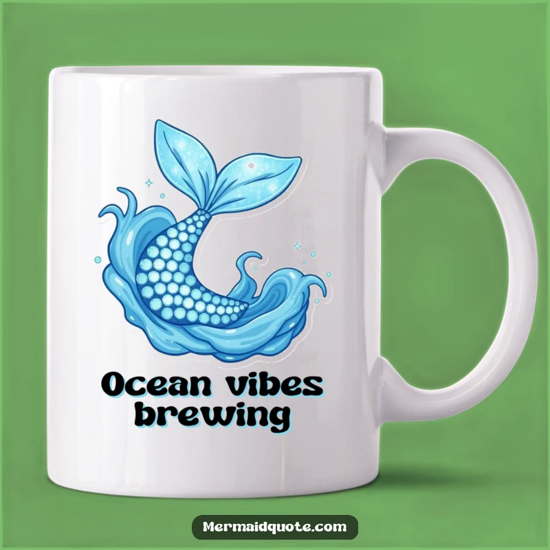 Funny Mermaid Tail Mug: Dive into Magical Moments with Humor