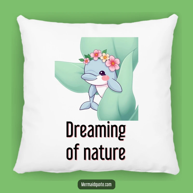 Funny Dolphin Pillow: Cozy Comfort with Ocean Flair, a Sweet Funny Gift!