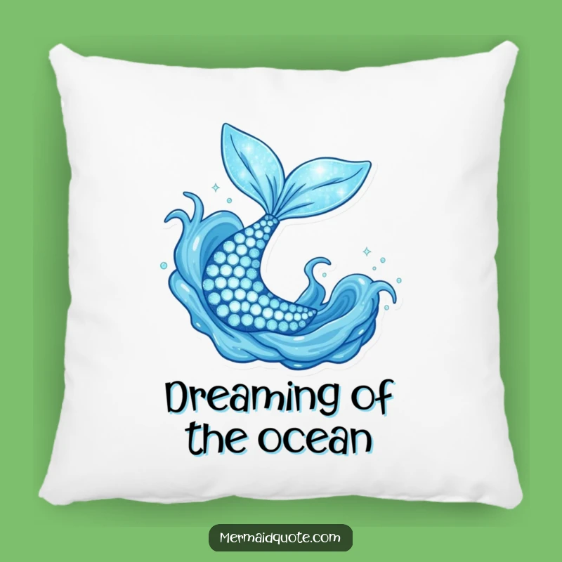 Funny Mermaid Tail Pillow: Cozy Up with Ocean Dreams