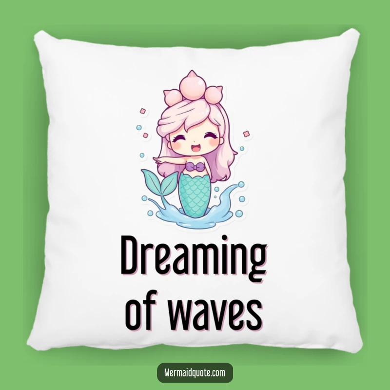 Soft Funny Mermaid Splashing Water Pillow: Cuddle with the Sea!