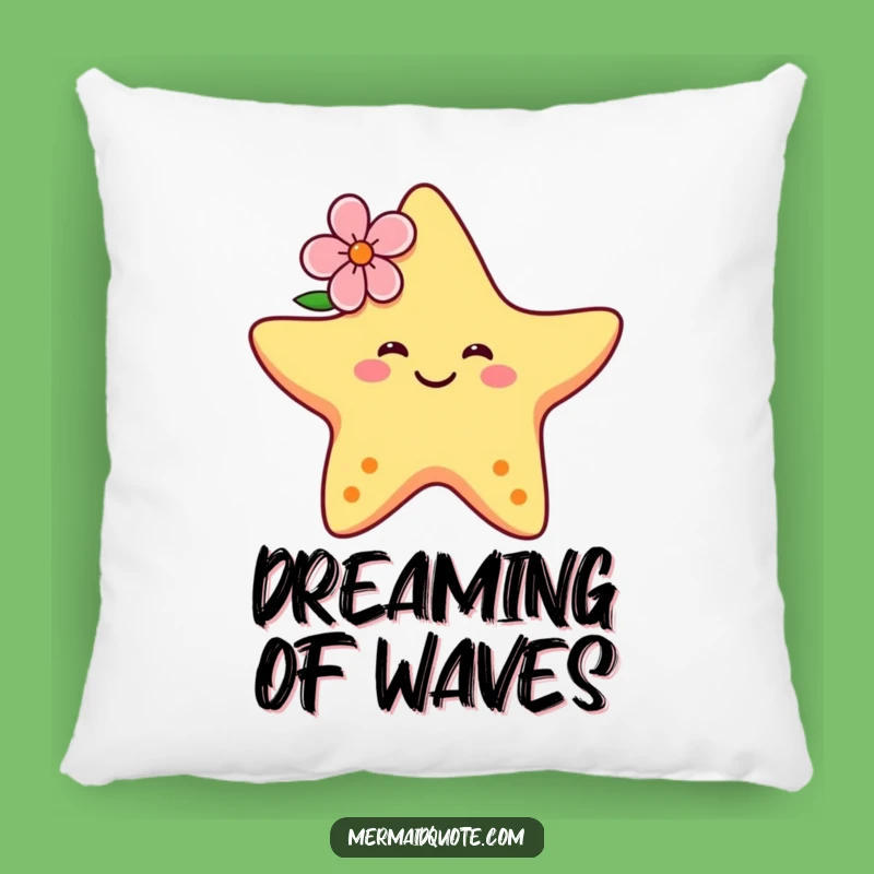 Funny Dancing Starfish Pillow - Cozy Comfort & Tropical Charm!