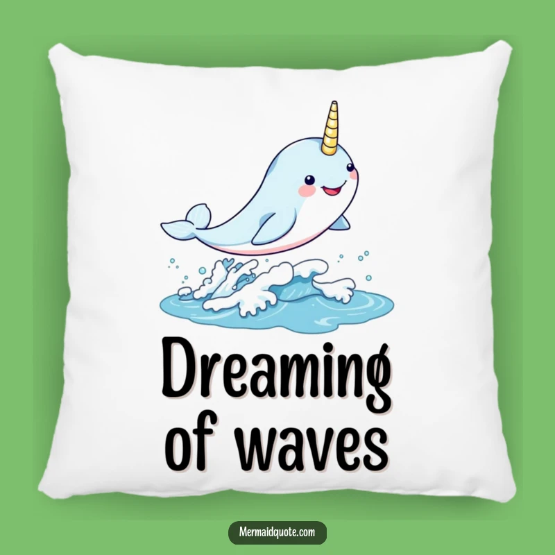 Funny Kawaii Narwhal Pillow: Cozy Enchantment, A Dreamy Funny Gift