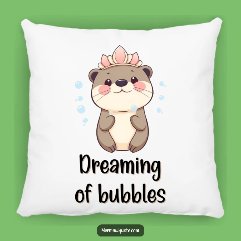 Funny Kawaii Otter Pillow: Cute Comfort, A Huggable Funny Gift