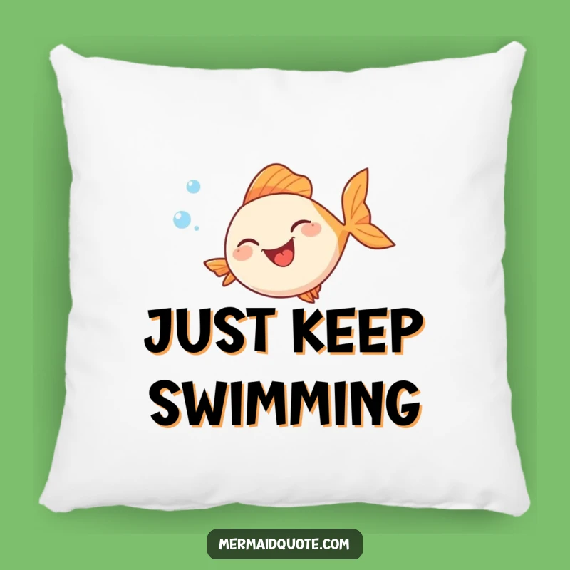 Funny Laughing Fish Pillow - Comfy Comfort with Aquatic Humor!