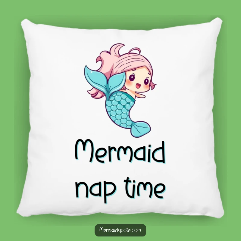 Funny Mermaid Tail Pillow: Cozy and Joyful Fantasy Comfort Gift