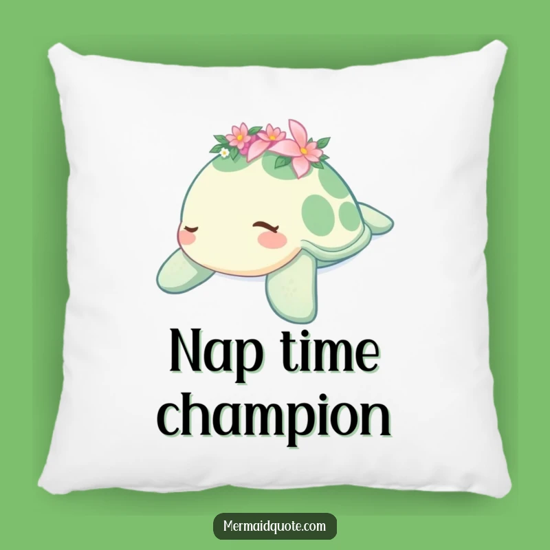 Funny Sleepy Turtle Comfort Pillow - Soft & Gentle Gift!