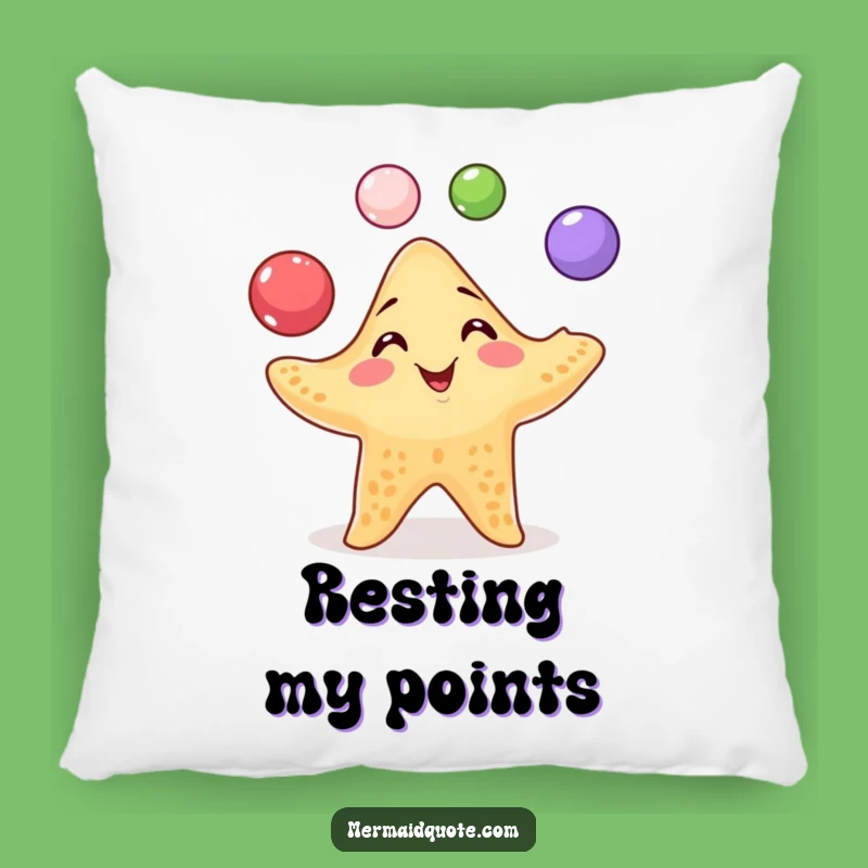 Funny Starfish Pillow: Cozy Companion with a Grin, a Soft Funny Gift!