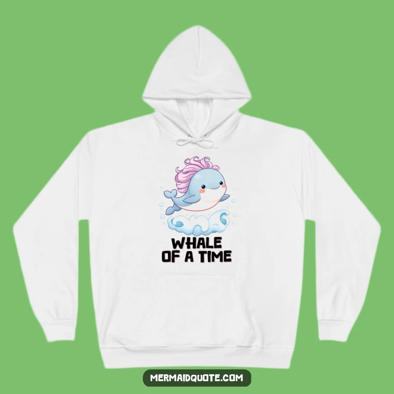Cozy Baby Whale Leap Hoodie: Funny and Warm Gift for Ocean Dreamers