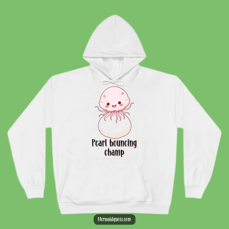 Cozy Funny Jellyfish Hoodie: Bouncing with Joyful Underwater Comfort