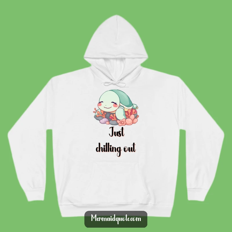 Cozy Funny Sleeping Turtle Hoodie - Warm & Relaxing Gift