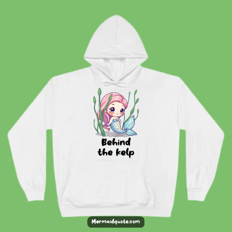 Funny Mermaid Seaweed Hoodie: Cozy Underwater Fantasy, Perfect Funny Gift