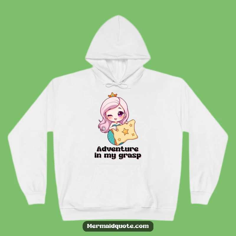 Funny Mermaid Treasure Hoodie - Cozy & Hilarious Explorer Gift