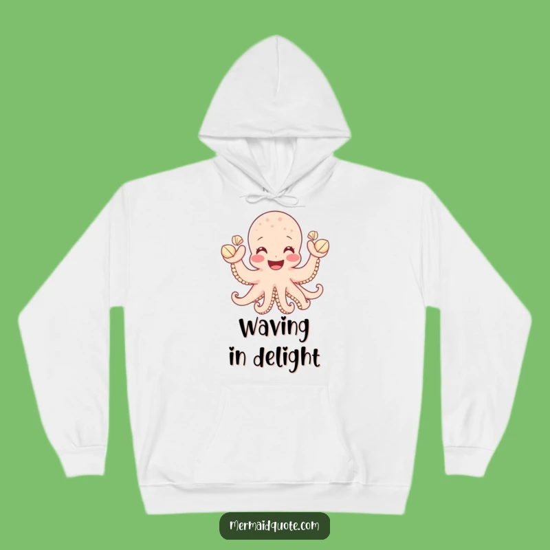 Funny Octopus Shell Hug Hoodie - Cozy & Amusing Gift Idea!