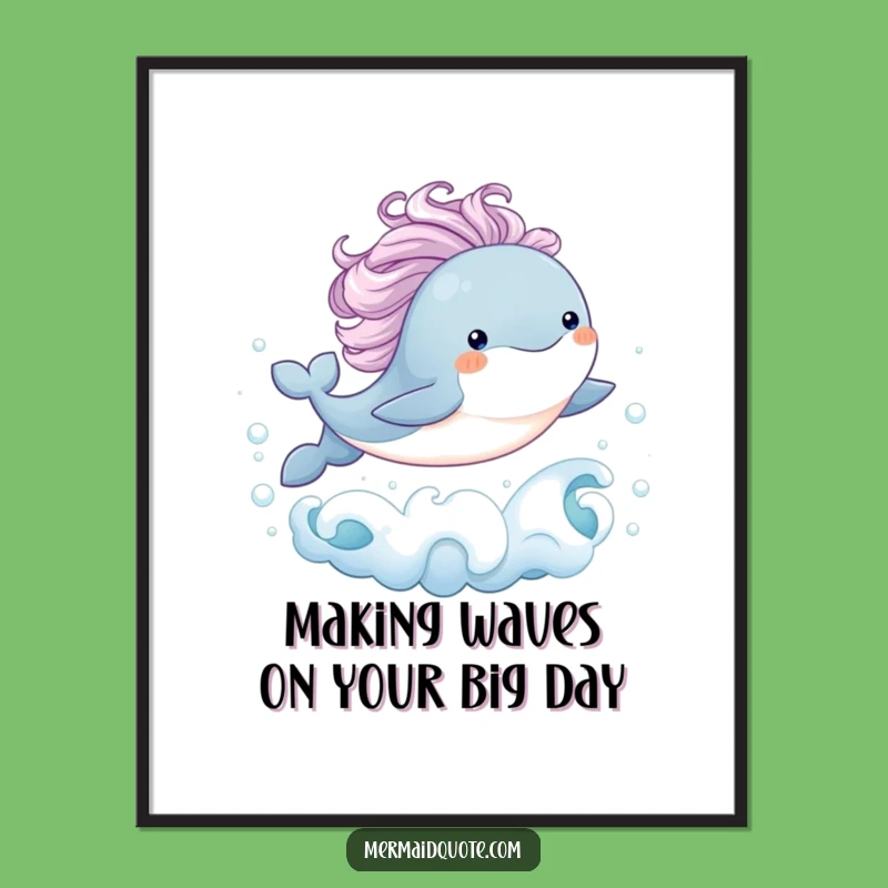 Free Printable Whale Wall Art: Joyful Leap Downloadable Decor for Ocean Lovers