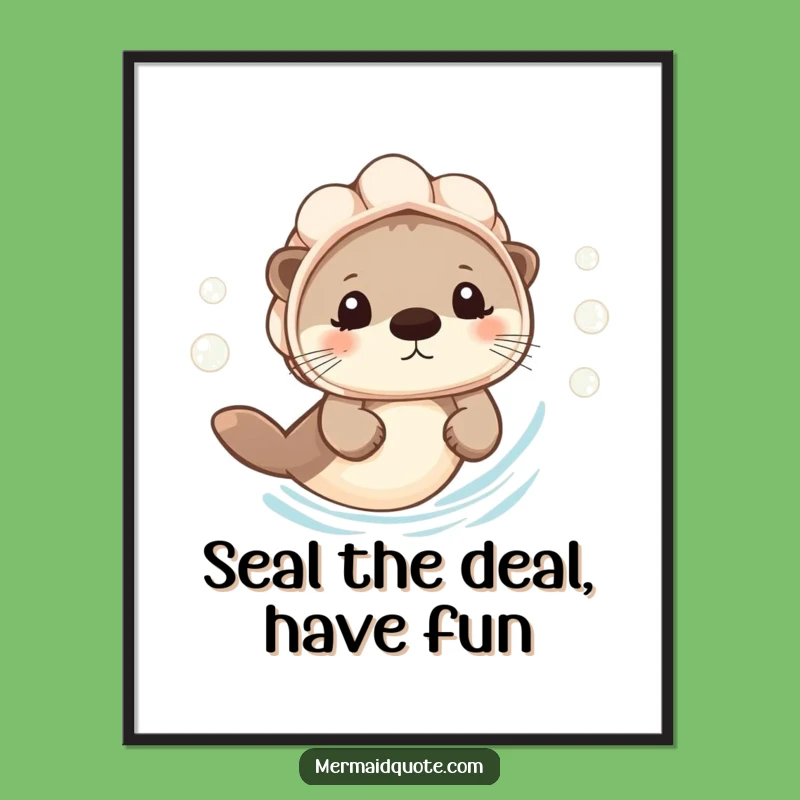 Free Printable Wall Art: Otter Explorer Humorous Downloadable Decor
