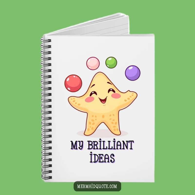 Funny Starfish Notebook: Jottings with a Grin, a Perfect Funny Gift!