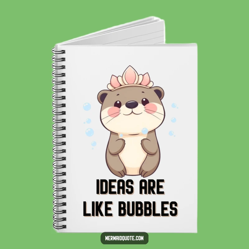 Funny Kawaii Otter Notebook: Jot Down Cute Ideas, A Perfect Funny Gift