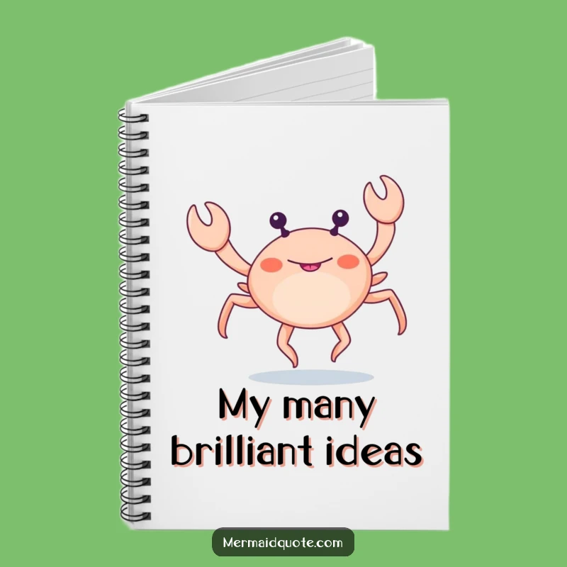 Funny Crab Legs Dance Notebook: Jot Down Moves, A Practical Funny Gift