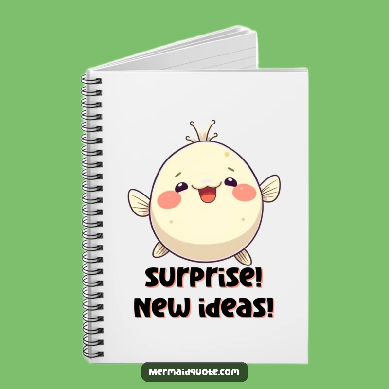 Funny Pufferfish Surprise Notebook - Hilarious Journal for Expressive Thoughts