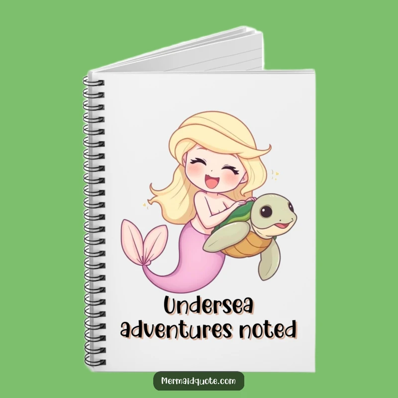 Funny Mermaid Notebook - Jot Down Ocean Laugh Ideas