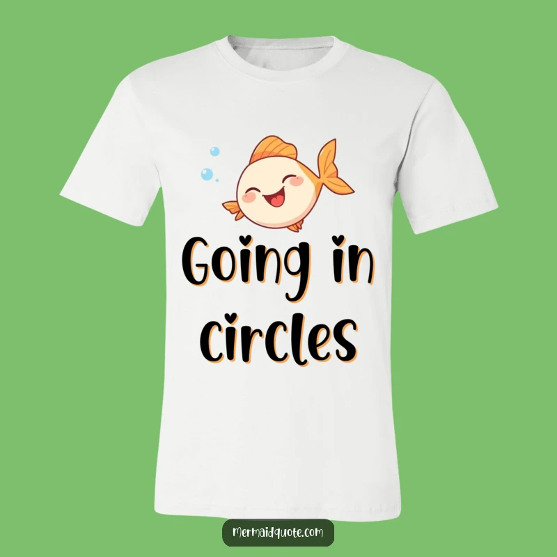 Funny Laughing Fish T-Shirt - Swell Humor for Your Wardrobe!