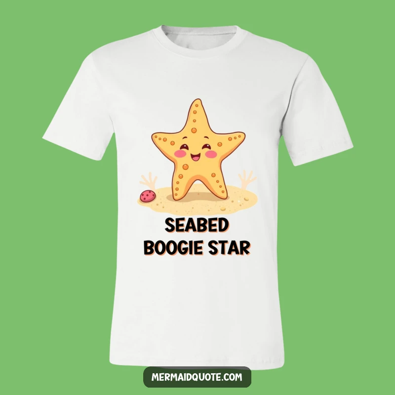 Funny Starfish Wiggle T-Shirt: Wear Your Ocean Joy with Humor