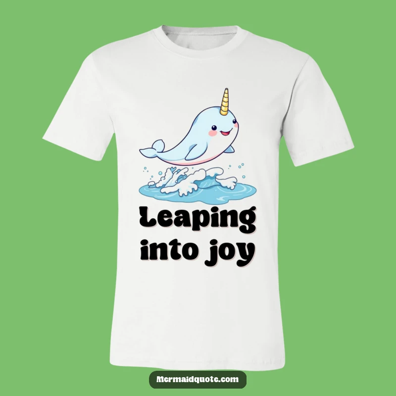 Funny Kawaii Narwhal T-Shirt: Ocean Joy, A Whimsical Funny Gift