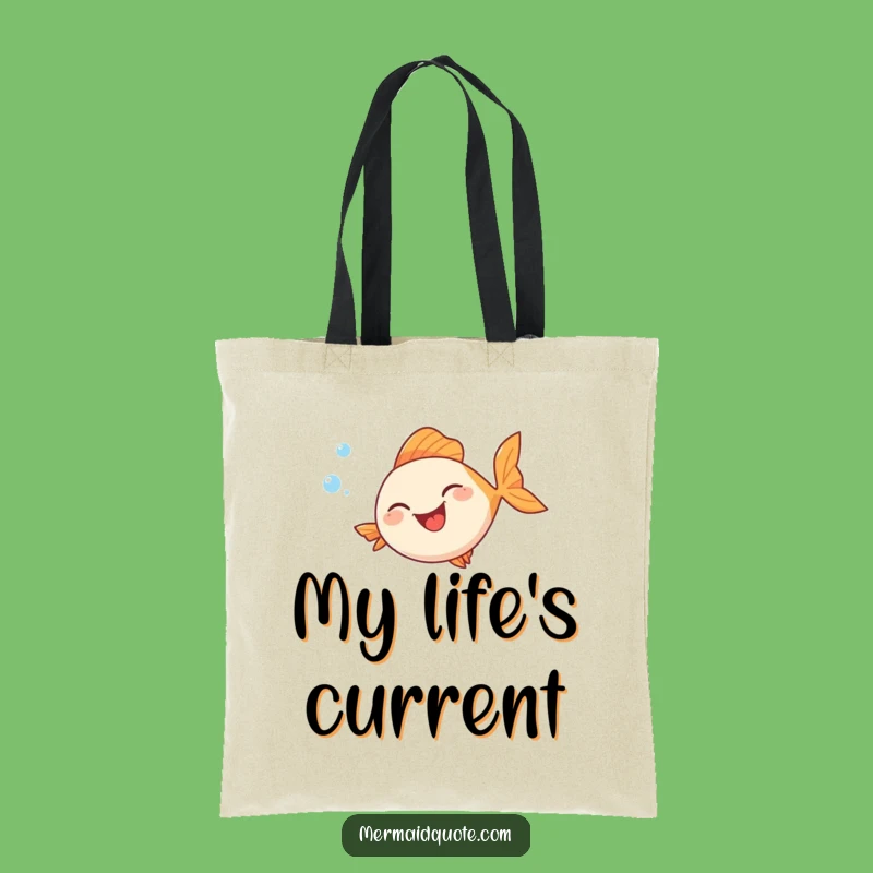 Funny Laughing Fish Tote Bag - Carry Your Giggles Everywhere!